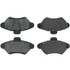 102.06000 by CENTRIC - C-Tek Semi-Metallic Brake Pads with Shims