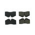 102.06090 by CENTRIC - C-Tek Semi-Metallic Brake Pads with Shims