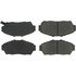 102.06170 by CENTRIC - C-Tek Semi-Metallic Brake Pads with Shims