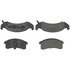 102.06230 by CENTRIC - C-Tek Semi-Metallic Brake Pads with Shims