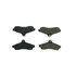 102.06280 by CENTRIC - C-Tek Semi-Metallic Brake Pads with Shims