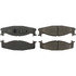 102.06320 by CENTRIC - C-Tek Semi-Metallic Brake Pads with Shims