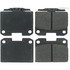 102.06310 by CENTRIC - C-Tek Semi-Metallic Brake Pads with Shims