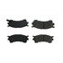 102.06370 by CENTRIC - C-Tek Semi-Metallic Brake Pads with Shims