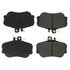 102.06450 by CENTRIC - C-Tek Semi-Metallic Brake Pads with Shims