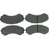 102.05500 by CENTRIC - C-Tek Semi-Metallic Brake Pads with Shims