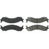 102.06550 by CENTRIC - C-Tek Semi-Metallic Brake Pads with Shims