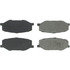 102.06600 by CENTRIC - C-Tek Semi-Metallic Brake Pads with Shims