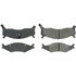 102.06700 by CENTRIC - C-Tek Semi-Metallic Brake Pads with Shims