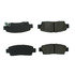 102.06720 by CENTRIC - C-Tek Semi-Metallic Brake Pads with Shims