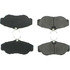 102.06760 by CENTRIC - C-Tek Semi-Metallic Brake Pads with Shims