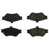 102.06780 by CENTRIC - C-Tek Semi-Metallic Brake Pads with Shims