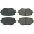 102.06800 by CENTRIC - C-Tek Semi-Metallic Brake Pads with Shims