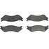 102.07021 by CENTRIC - C-Tek Semi-Metallic Brake Pads with Shims