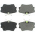 102.07060 by CENTRIC - C-Tek Semi-Metallic Brake Pads with Shims