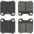 102.07090 by CENTRIC - C-Tek Semi-Metallic Brake Pads with Shims