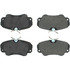 102.07200 by CENTRIC - C-Tek Semi-Metallic Brake Pads with Shims