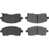 102.07210 by CENTRIC - C-Tek Semi-Metallic Brake Pads with Shims