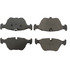 102.07250 by CENTRIC - C-Tek Semi-Metallic Brake Pads with Shims