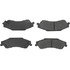 102.07290 by CENTRIC - C-Tek Semi-Metallic Brake Pads with Shims
