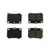 102.07330 by CENTRIC - C-Tek Semi-Metallic Brake Pads with Shims