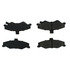 102.07500 by CENTRIC - C-Tek Semi-Metallic Brake Pads with Shims