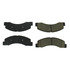 Centric 102.07560 Disc Brake Pad Set C-Tek Semi-Metallic Brake Pads with Shims