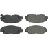 102.07640 by CENTRIC - C-Tek Semi-Metallic Brake Pads with Shims