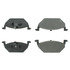 102.07680 by CENTRIC - C-Tek Semi-Metallic Brake Pads with Shims