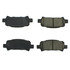 102.07700 by CENTRIC - C-Tek Semi-Metallic Brake Pads with Shims