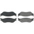 102.07770 by CENTRIC - C-Tek Semi-Metallic Brake Pads with Shims