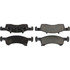 Centric 105.09340 Disc Brake Pad Set Posi Quiet Ceramic Brake Pads with Shims and Hardware