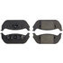 105.0952 by CENTRIC - Posi Quiet Ceramic Brake Pads with Shims and Hardware