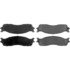 105.09650 by CENTRIC - Posi Quiet Ceramic Brake Pads with Shims and Hardware