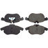 105.09722 by CENTRIC - Posi Quiet Ceramic Brake Pads with Shims and Hardware
