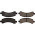 105.09740 by CENTRIC - Posi Quiet Ceramic Brake Pads with Shims and Hardware