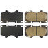 105.09760 by CENTRIC - Posi Quiet Ceramic Brake Pads with Shims and Hardware