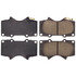 105.09761 by CENTRIC - Posi Quiet Ceramic Brake Pads with Shims and Hardware