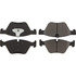 105.10610 by CENTRIC - Posi Quiet Ceramic Brake Pads with Shims and Hardware