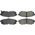 105.1073 by CENTRIC - Posi Quiet Ceramic Brake Pads with Shims and Hardware