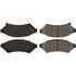 105.10750 by CENTRIC - Posi Quiet Ceramic Brake Pads with Shims and Hardware