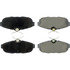 105.10820 by CENTRIC - Posi Quiet Ceramic Brake Pads with Shims and Hardware