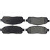 105.10110 by CENTRIC - Posi Quiet Ceramic Brake Pads with Shims and Hardware