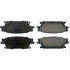 105.10200 by CENTRIC - Posi Quiet Ceramic Brake Pads with Shims and Hardware