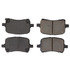 105.10280 by CENTRIC - Posi Quiet Ceramic Brake Pads with Shims and Hardware