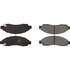 Centric 105.10390 Disc Brake Pad Set Posi Quiet Ceramic Brake Pads with Shims and Hardware