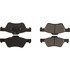 105.10471 by CENTRIC - Posi Quiet Ceramic Brake Pads with Shims and Hardware