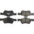 105.10472 by CENTRIC - Posi Quiet Ceramic Brake Pads with Shims and Hardware