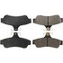 105.10481 by CENTRIC - Posi Quiet Ceramic Brake Pads with Shims