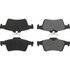 105.10950 by CENTRIC - Posi Quiet Ceramic Brake Pads with Shims and Hardware